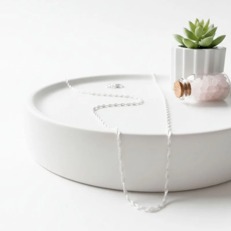 Corrente em Prata 925 Singapura 45cm