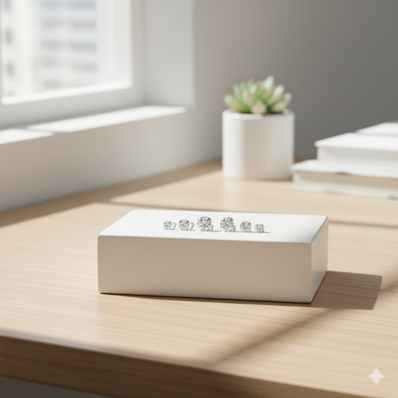 Kit Trio De Brincos Prata 925 Legítima Ponto De Luz 3/4/5mm