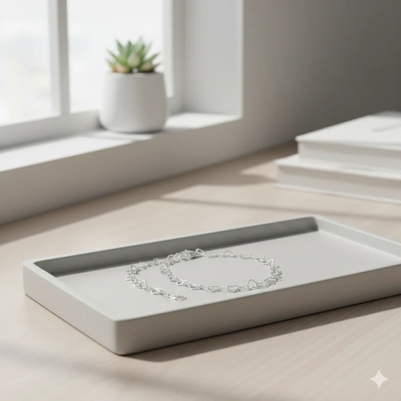 Pulseira Coração de Prata 925